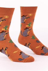 Sock It To Me Men's Crew: Actually, This Is My First Rodeo