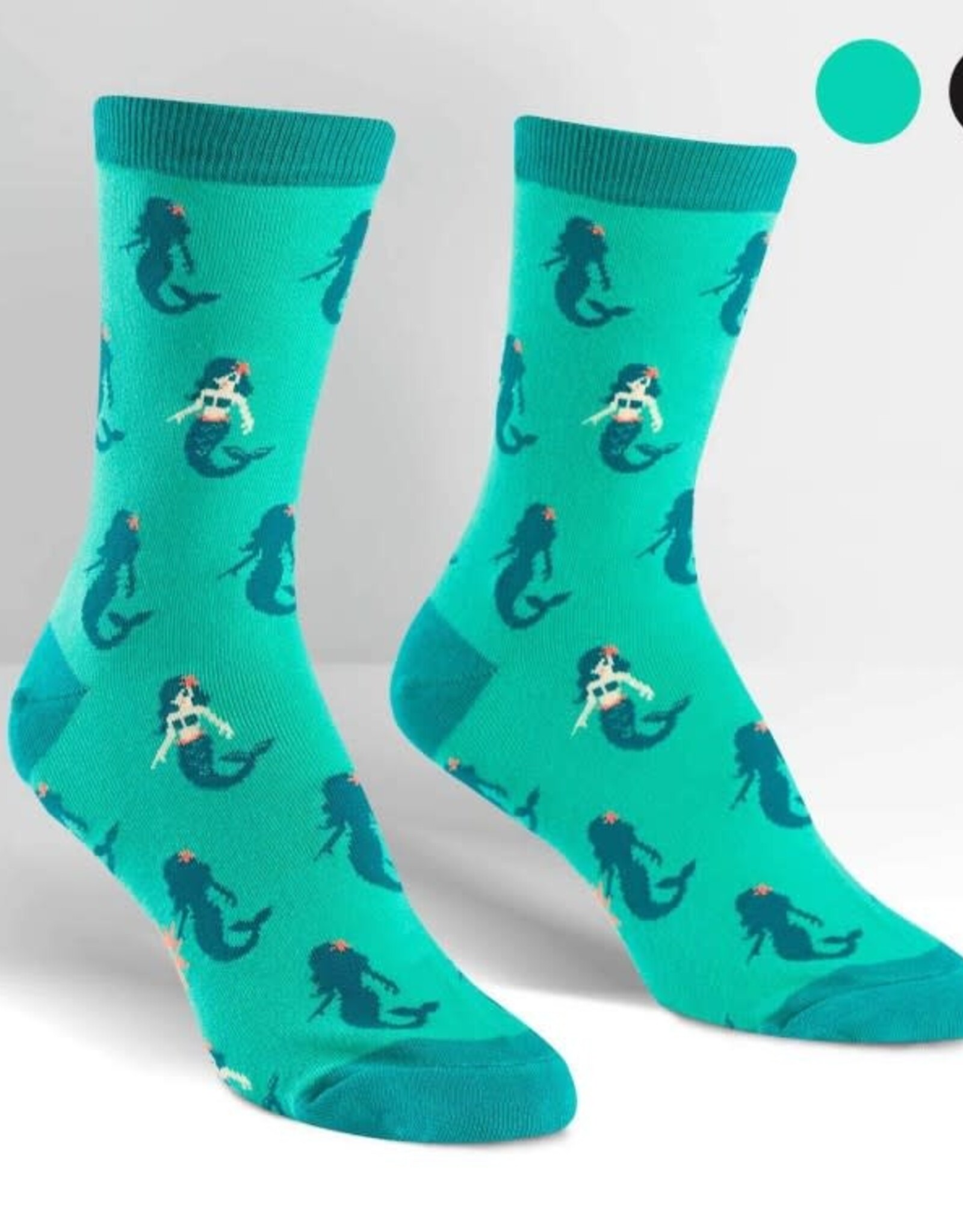 Sock It To Me Women's Crew: Princess of the Sea