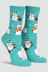 Sock It To Me Women's Crew-  Having Snow Much Fun