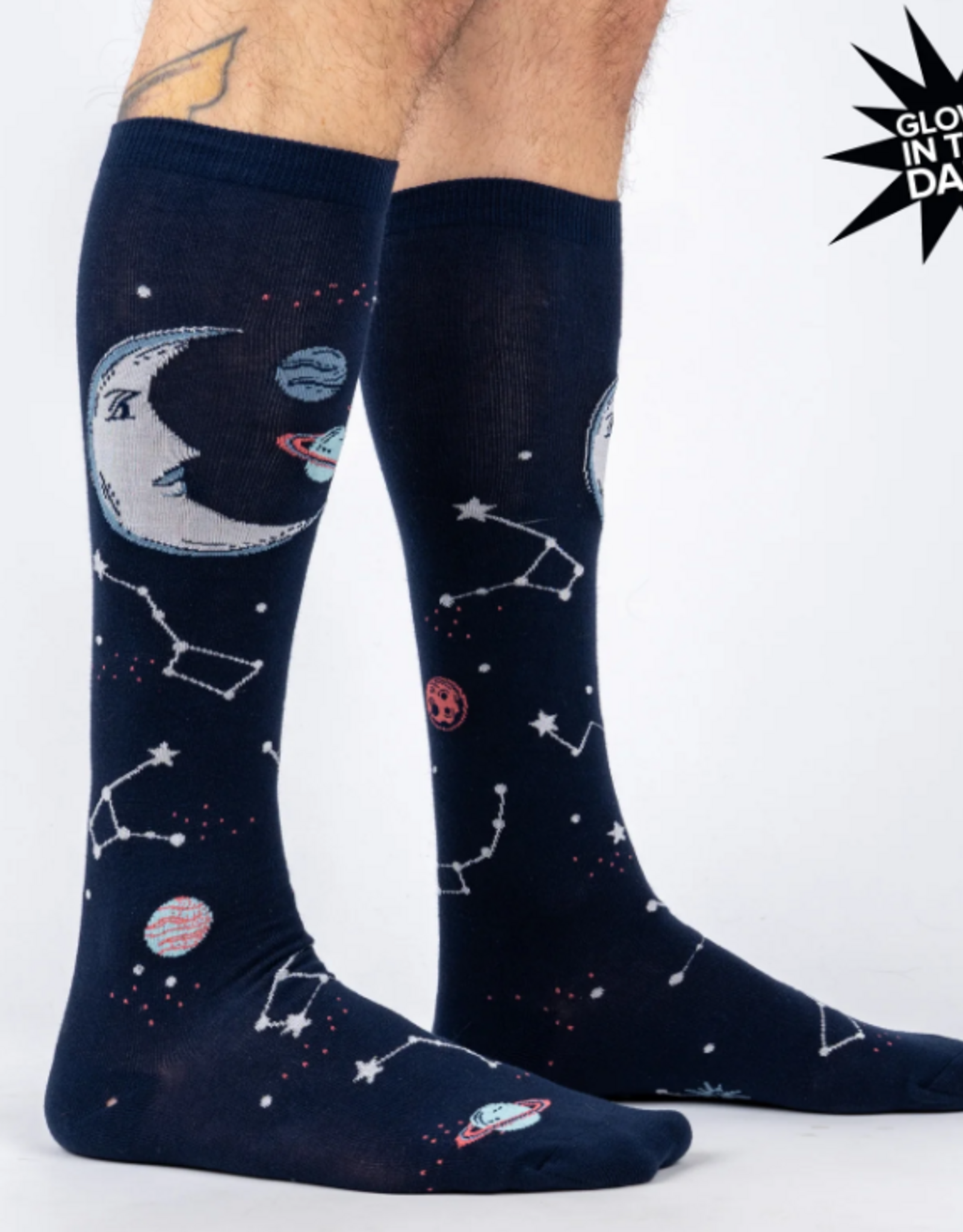 Sock It To Me Knee High: Moonshadow