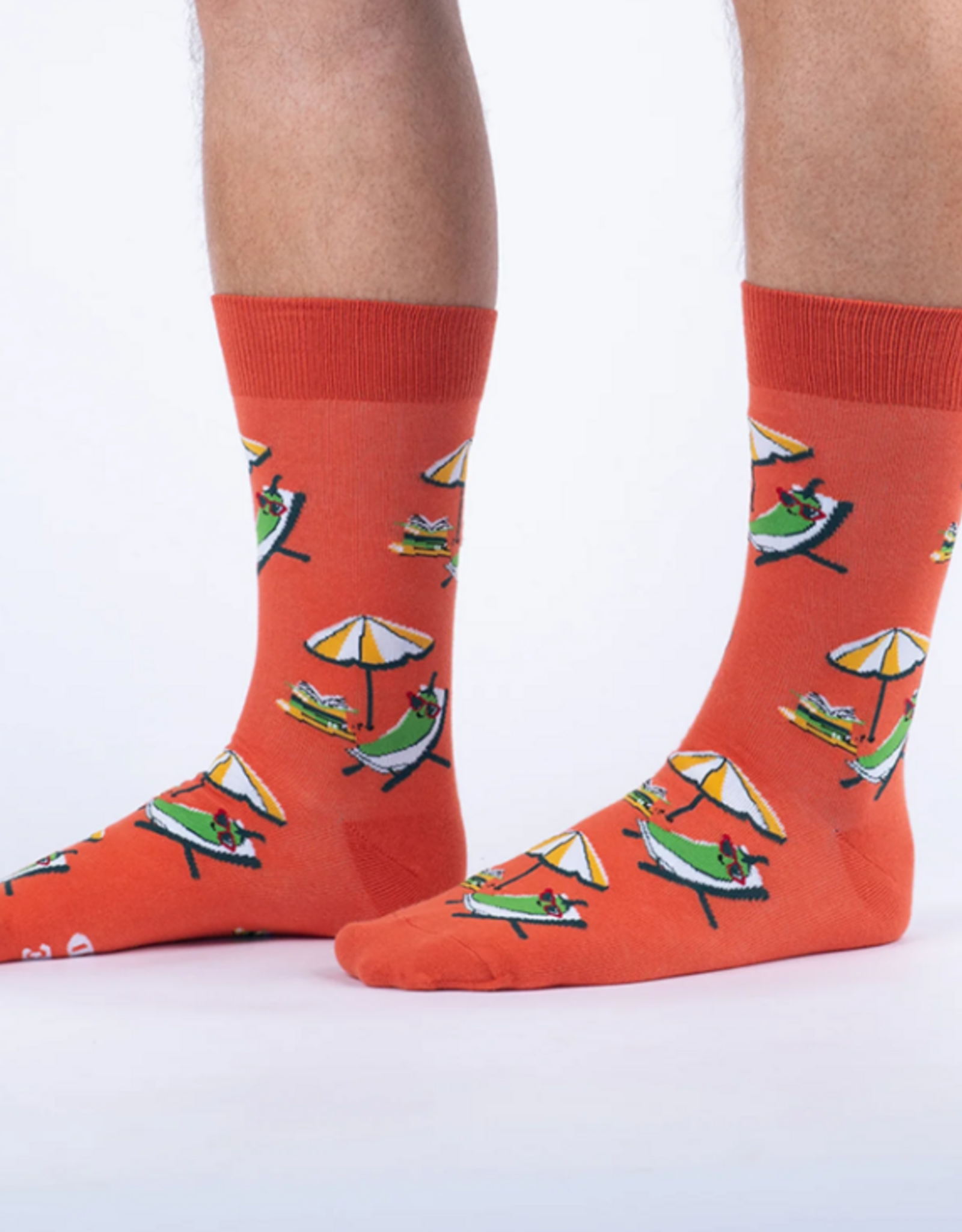 Sock It To Me Men Crew: Gone Mild