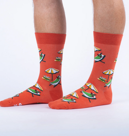Sock It To Me Men Crew Gone Mild