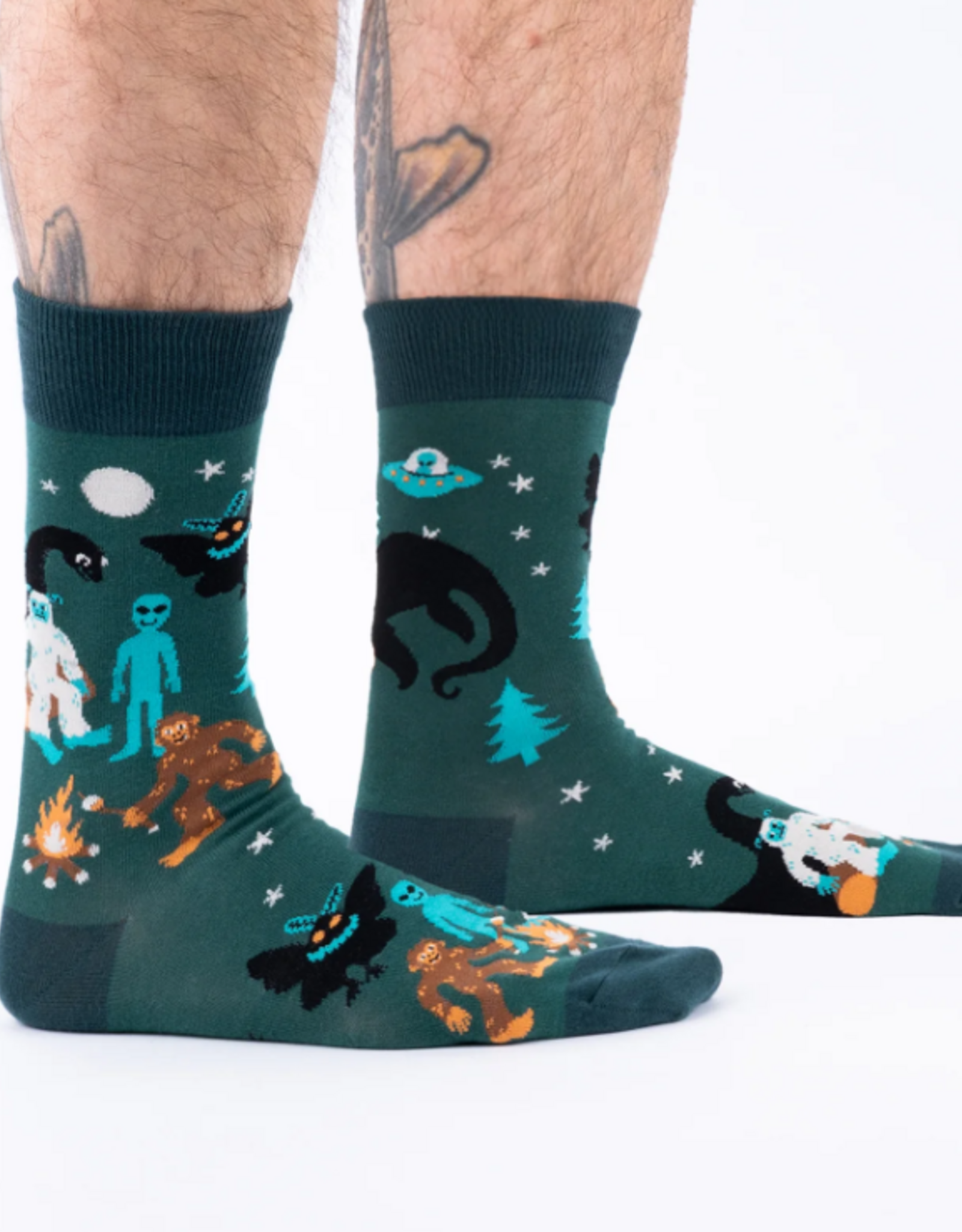 Sock It To Me Men's Crew: Cryptid Society