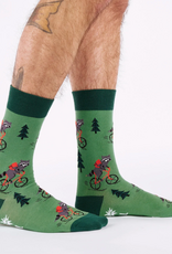 Sock It To Me Men's Crew: Live Fast, Eat Trash