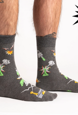 Sock It To Me Men's Crew: Weird Science