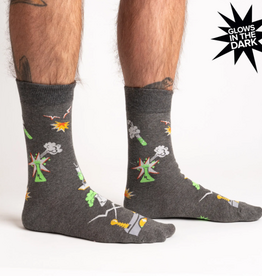 Sock It To Me Men's Crew Weird Science