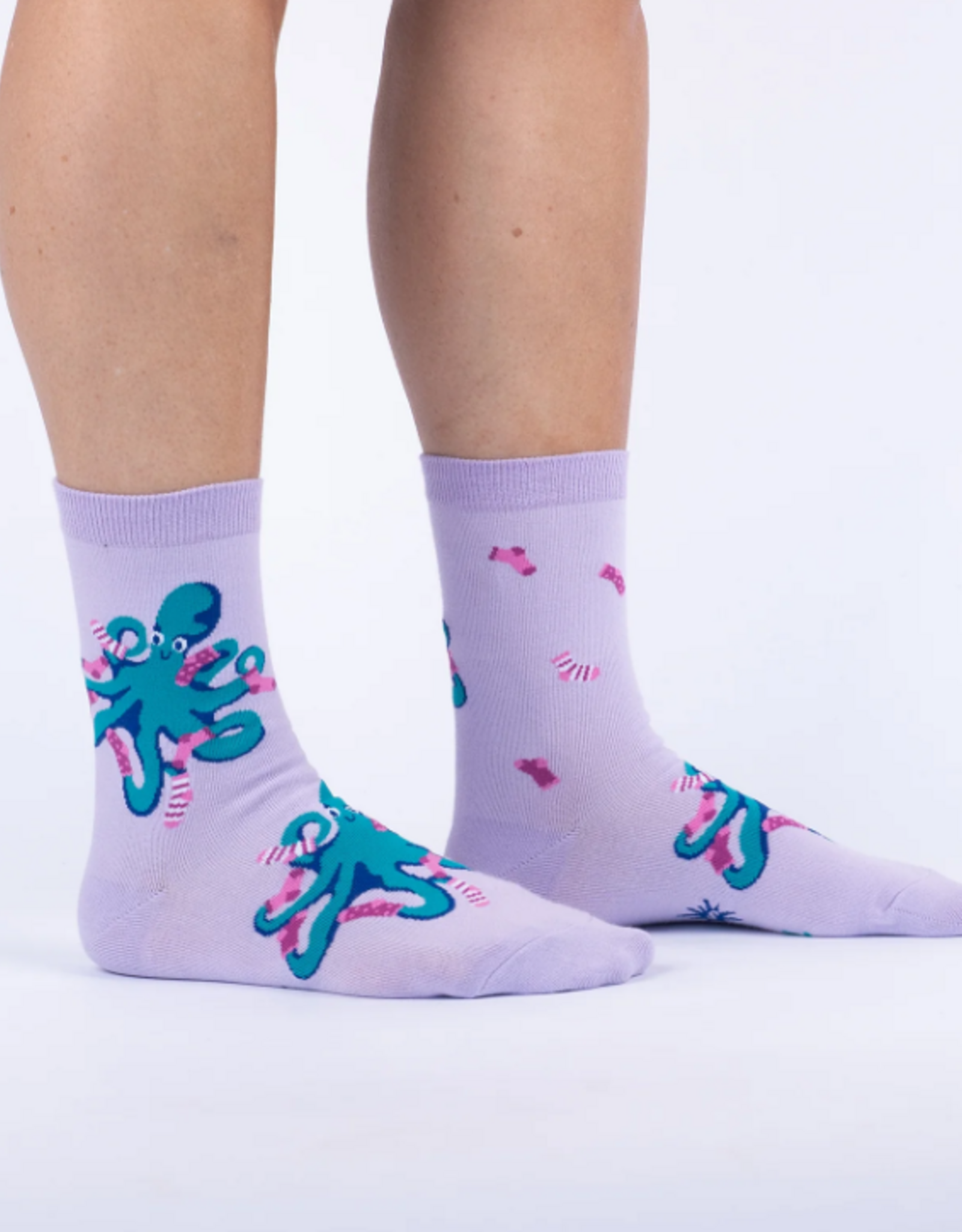 Sock It To Me Women Crew: Socktopus