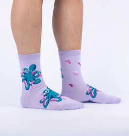 Sock It To Me Women Crew Socktopus