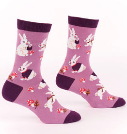 Sock It To Me Women's Crew Snuggle Bunny