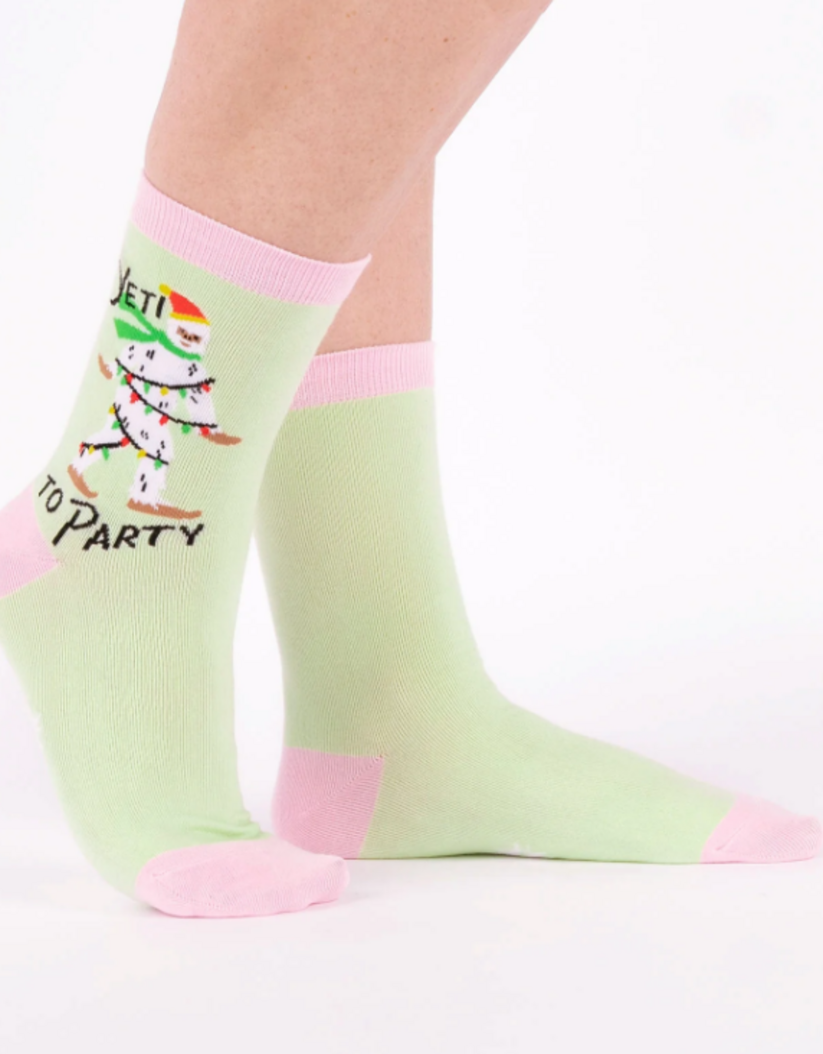 Sock It To Me Women's Crew-  Yeti to Party