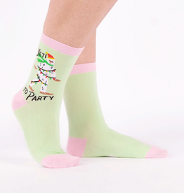 Sock It To Me Women's Crew-  Yeti to Party