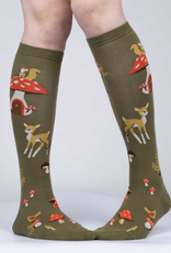 Sock It To Me Women's Knee High: Shroom and Board
