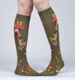Sock It To Me Women's Knee High Shroom and Board