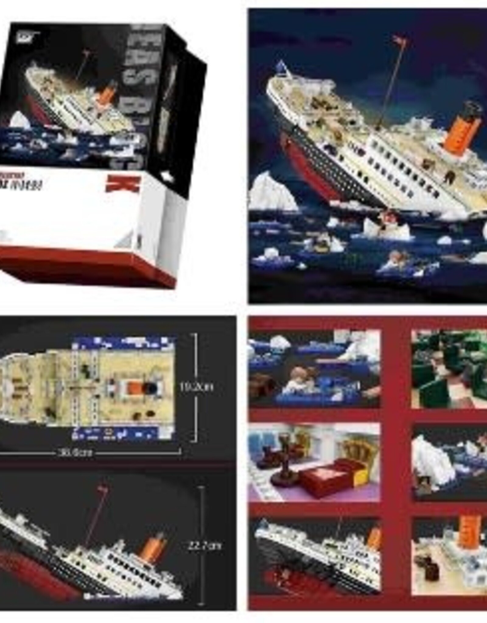 LOZ LOZ Block-  Titanic