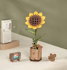 Rolife Wooden Bloom Craft - Sunflower
