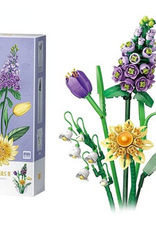 LOZ LOZ Block- Violet Bouquet  Eternal flower