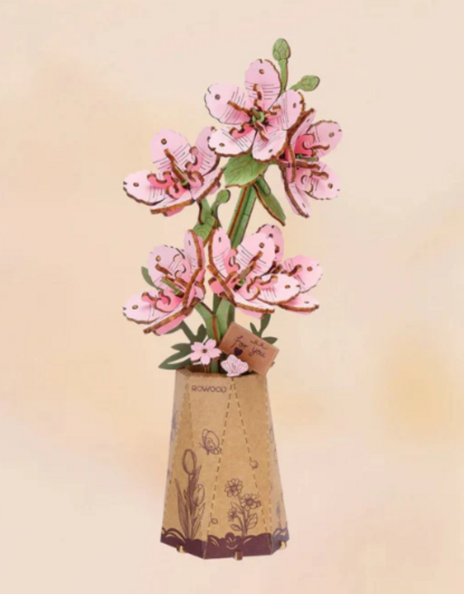 Rolife Wooden Bloom Craft - Sakura