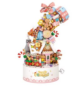 LOZ LOZ Block - Christmas Music Box (with button cell)