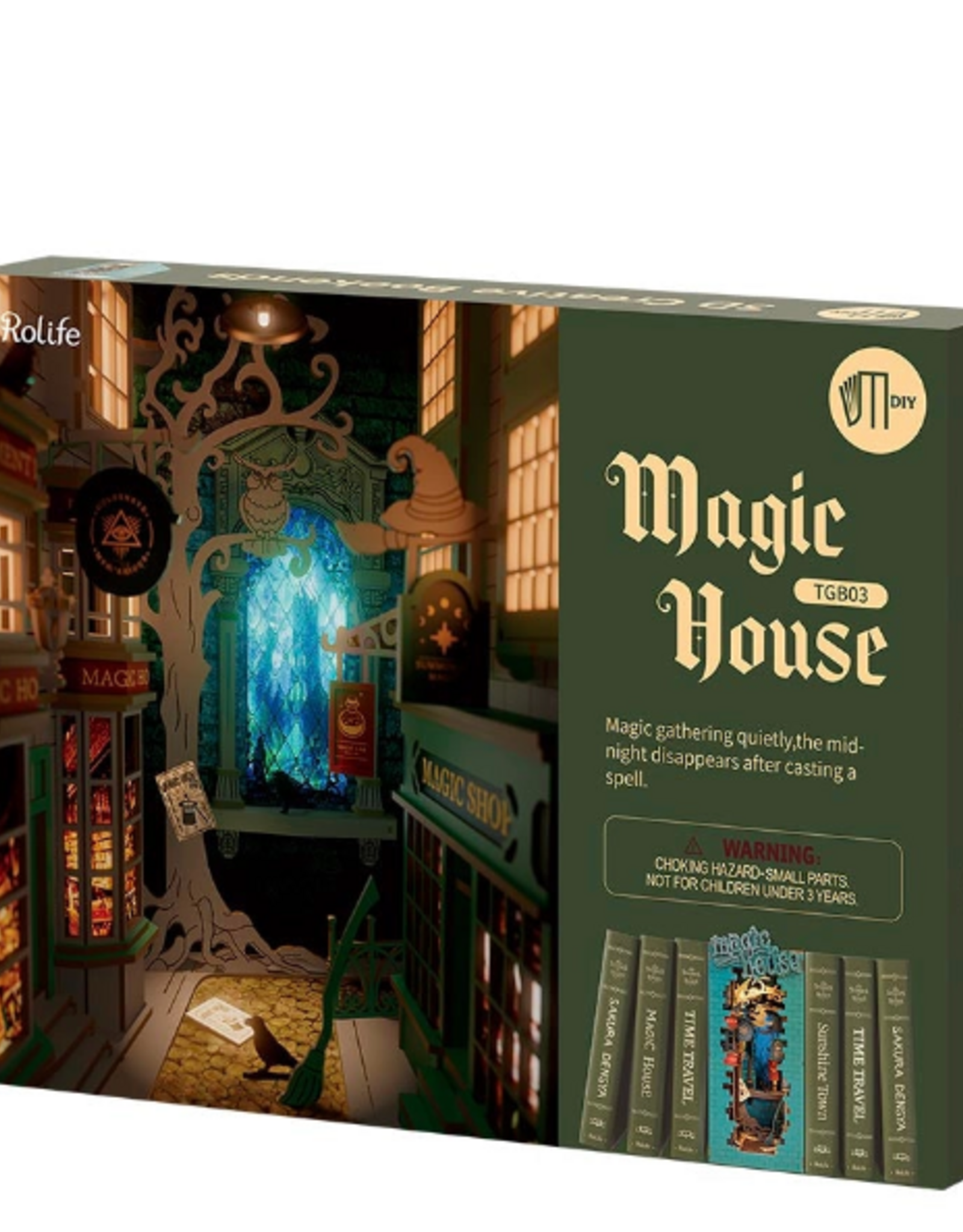 DIY Book Nook Magic House