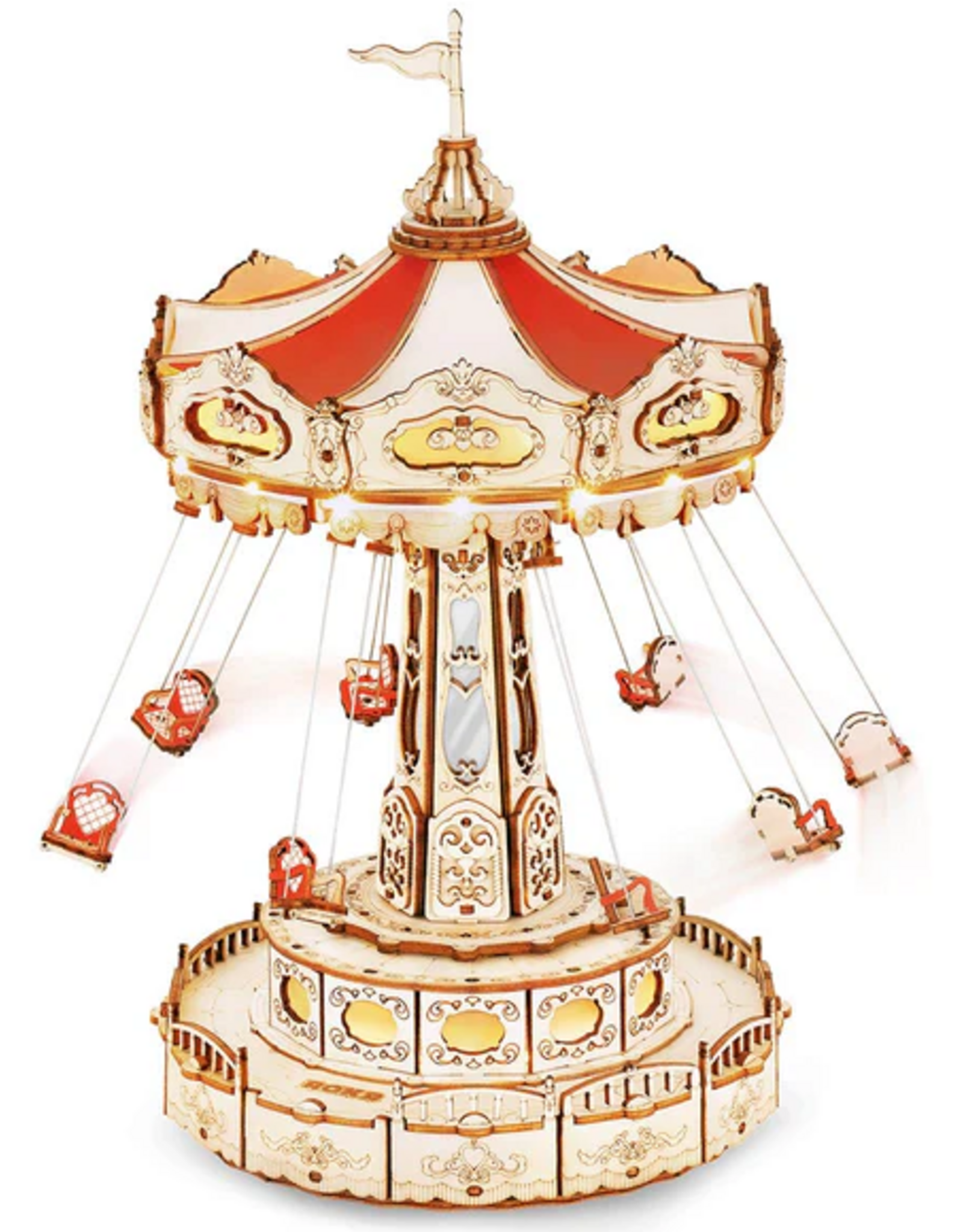 Rolife 3D Wooden Model - Swing Ride