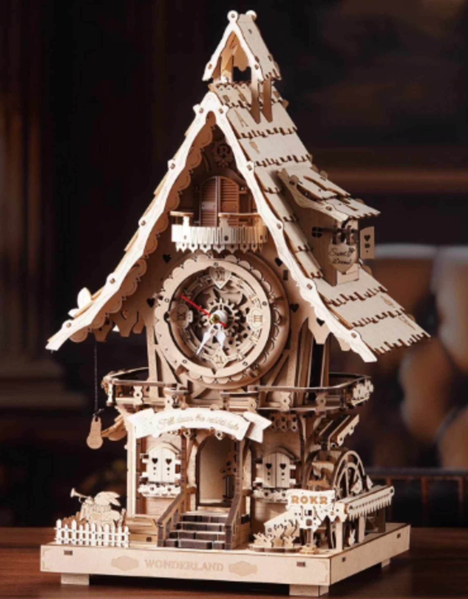 Rolife 3D Wooden Model - Cuckoo Clock Mechanical