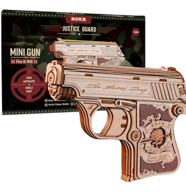 Rolife 3D Wooden Model - Mini Gun