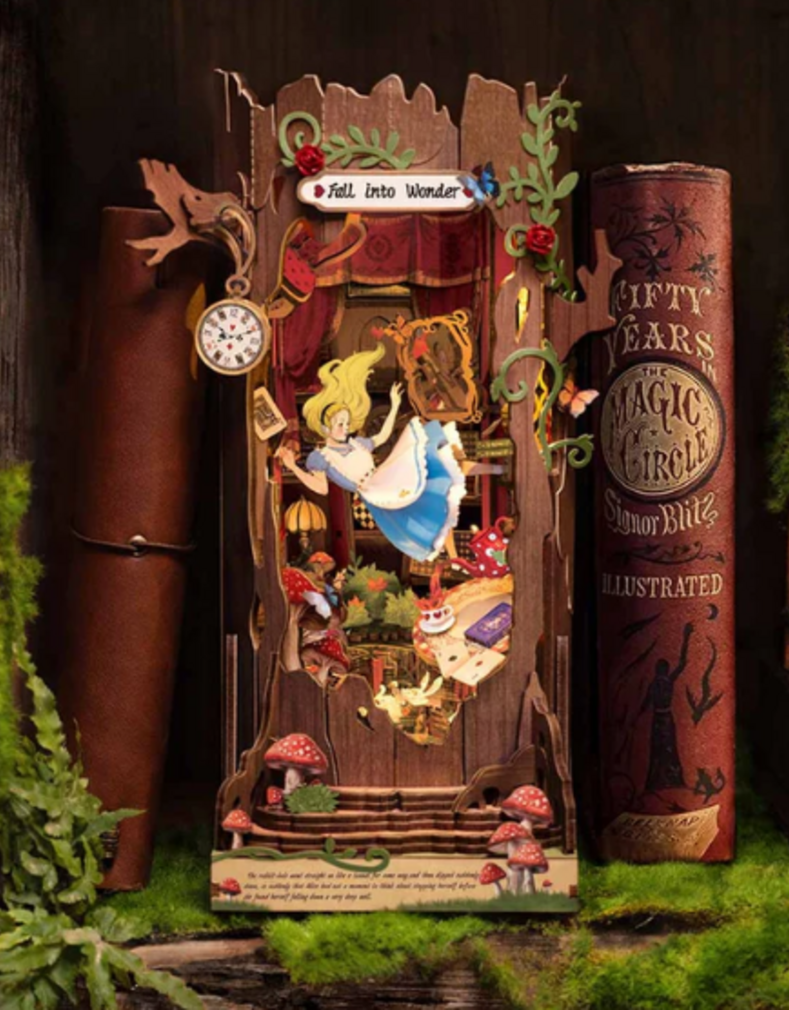 Rolife DIY Book Nook - Alice Adventure