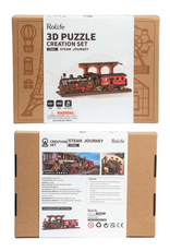 Rolife 3D Wooden Model - Steam Journey