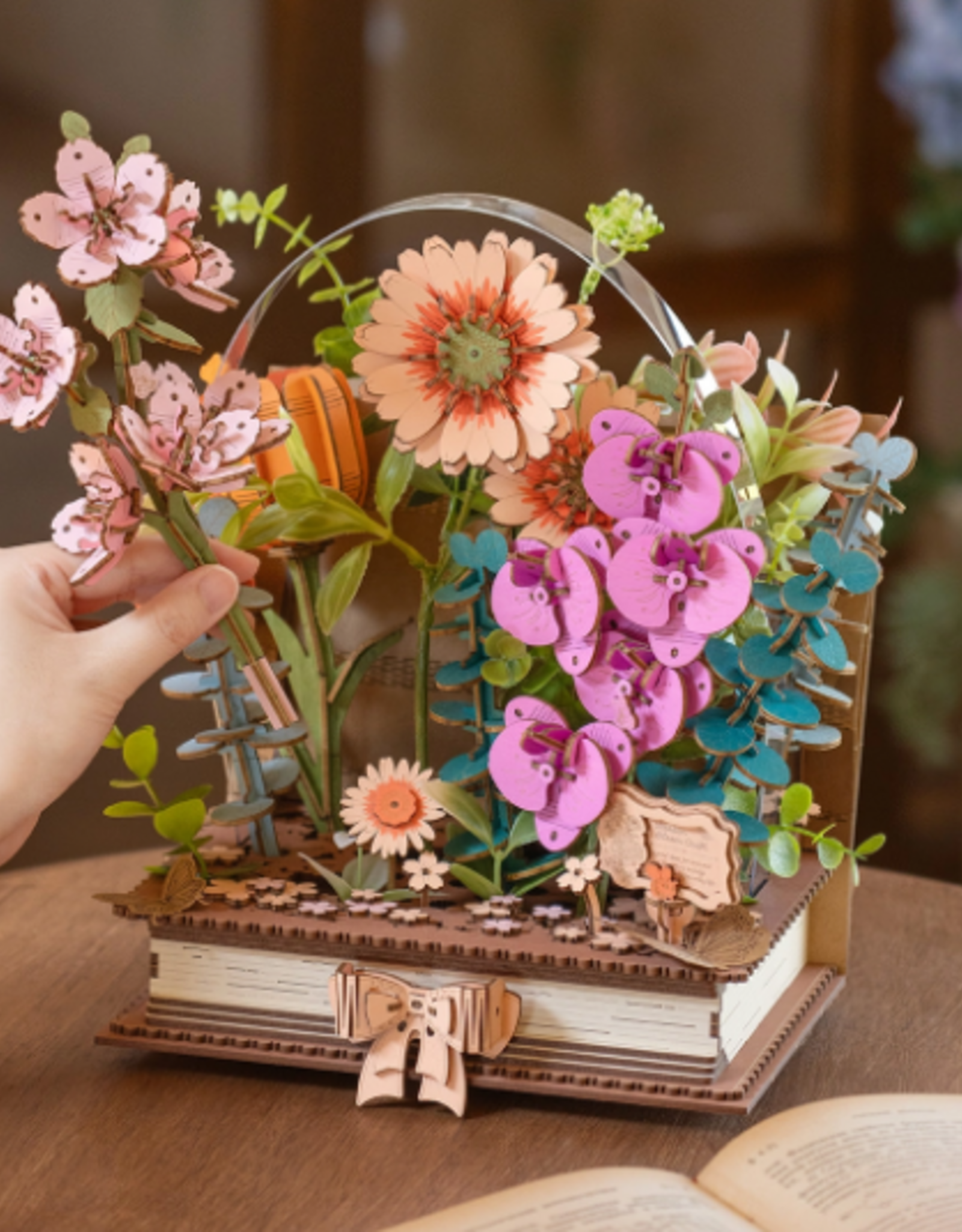 Rolife Wooden Bloom Craft - Flower Box II