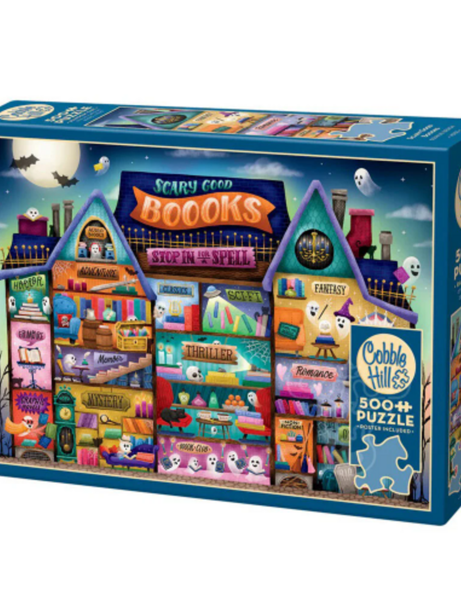 Cobble Hill Scary Good Boooks 500pc