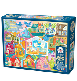 Cobble Hill Rainbow Birdies 500pc