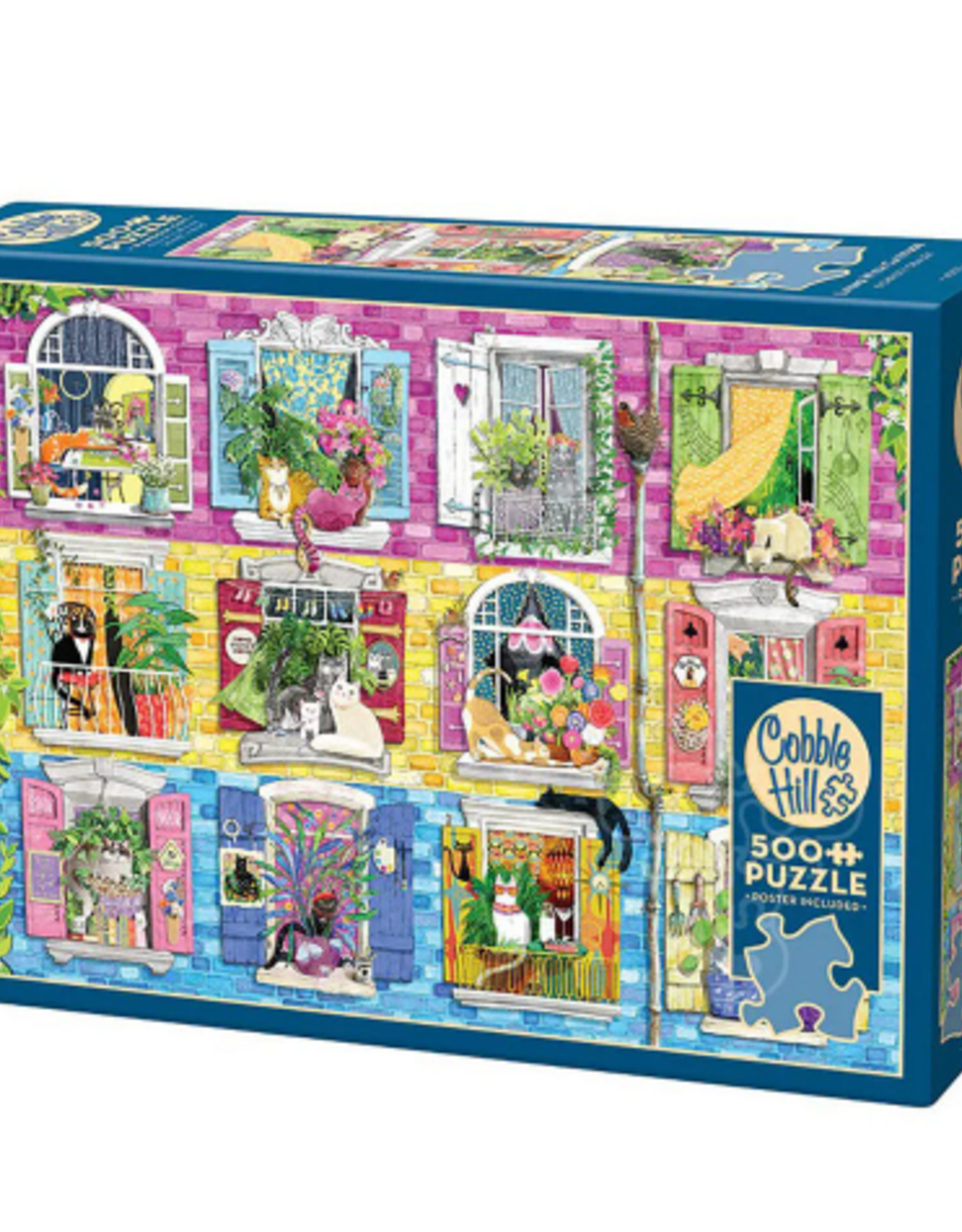 Cobble Hill Living With Catitude 500pc