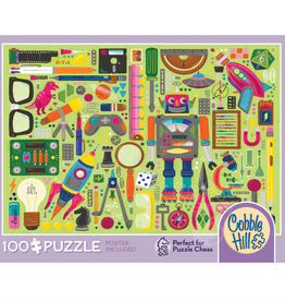 Cobble Hill Nerdy Junk Drawer 100pc
