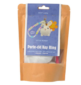 Pierre Belvedere LITTLE BUNNY KEYCHAIN DIY CROCHET KIT