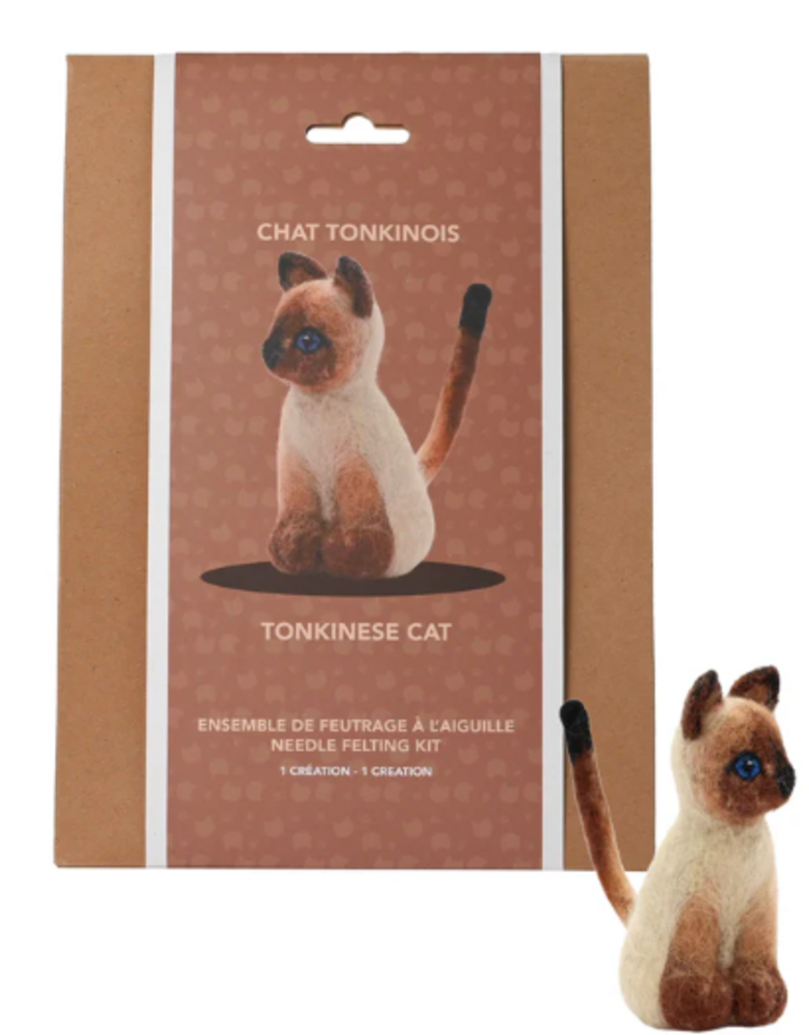 Pierre Belvedere TONKINESE CAT NEEDLE FELTING KIT