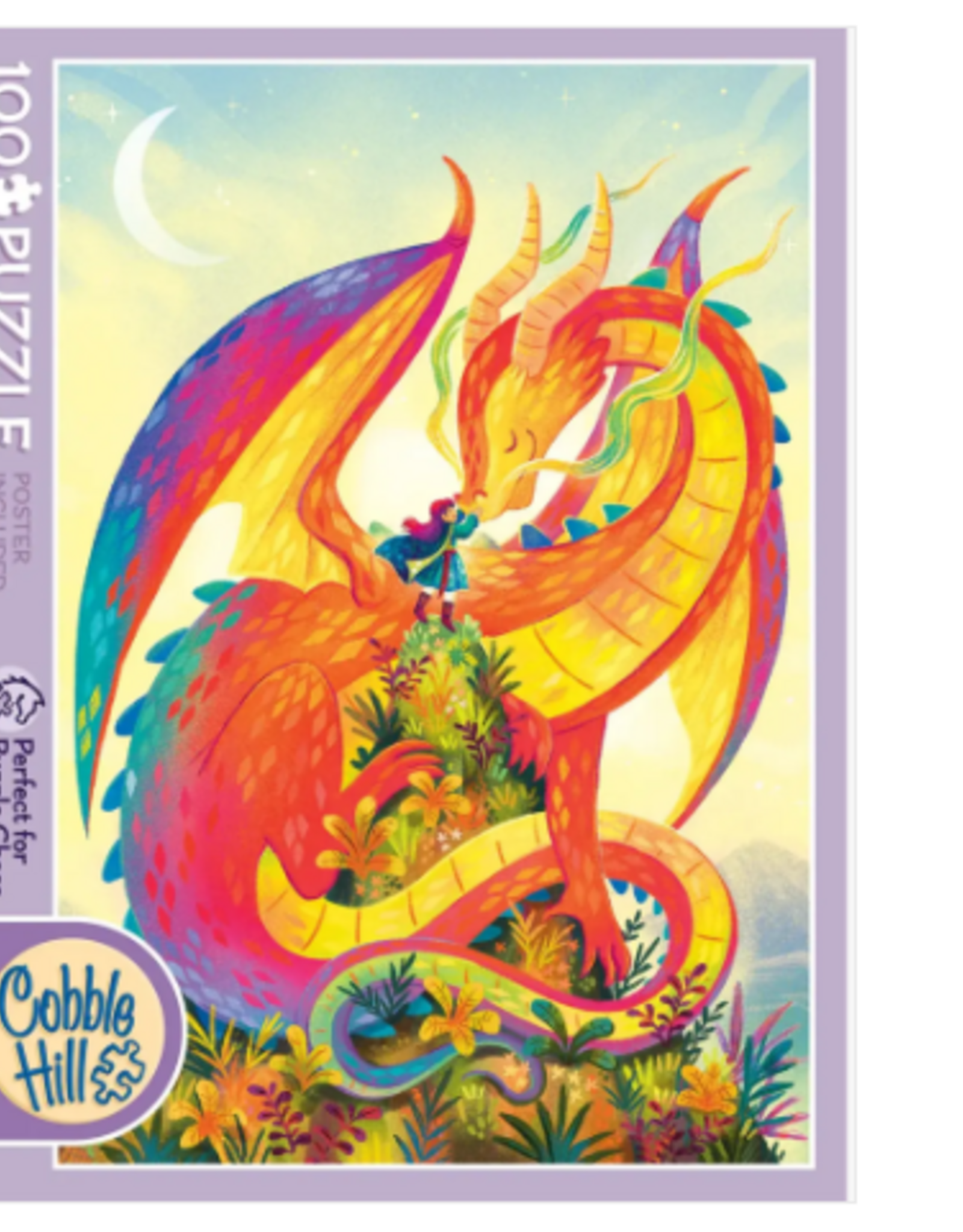 Cobble Hill Rainbow Dragon 100pc