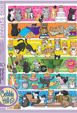 Cobble Hill Doodlecat Days 100pc