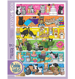 Cobble Hill Doodlecat Days 100pc