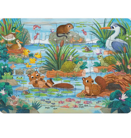 Cobble Hill Pond Scene (tray)