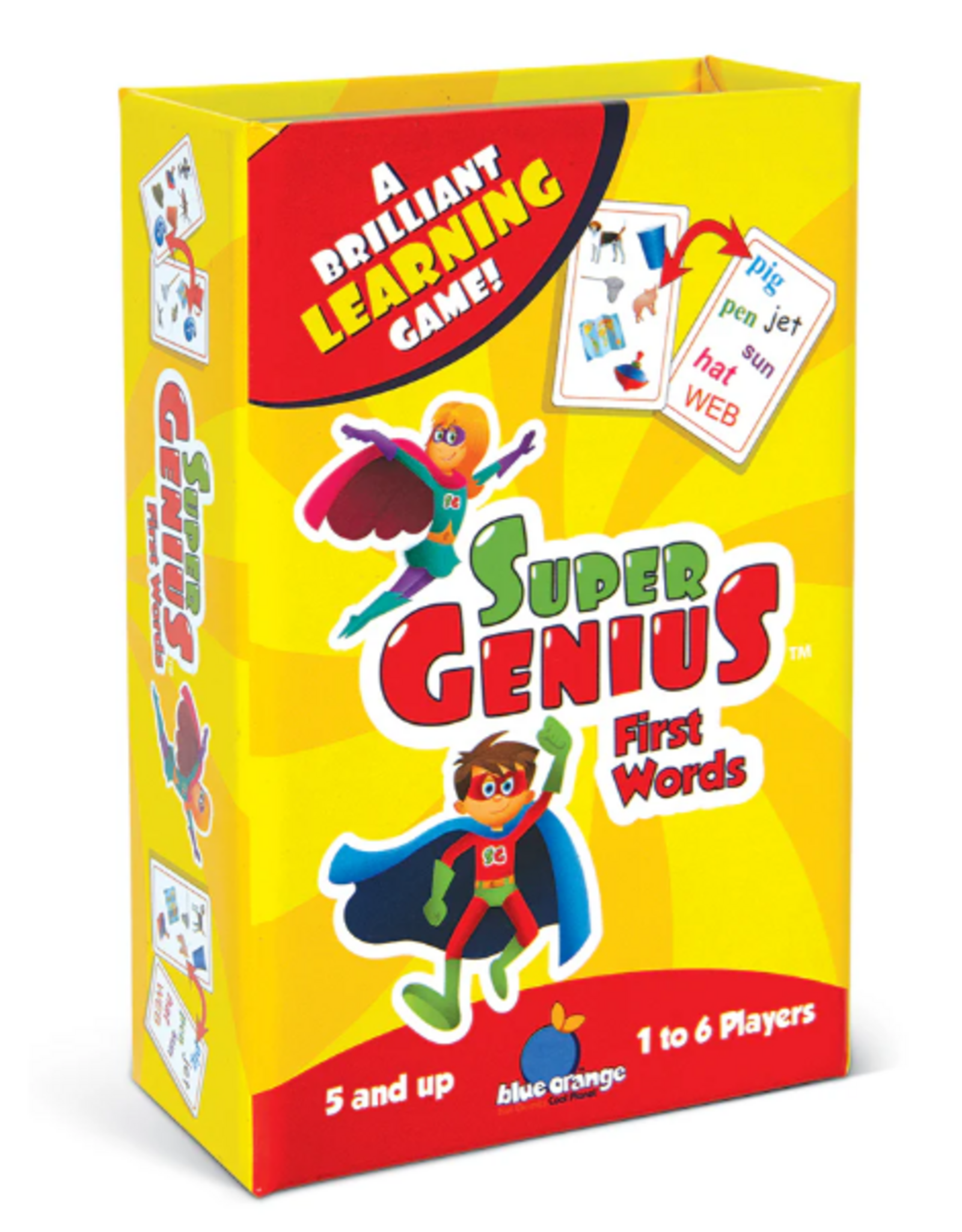 Blue Orange Super Genius First Words