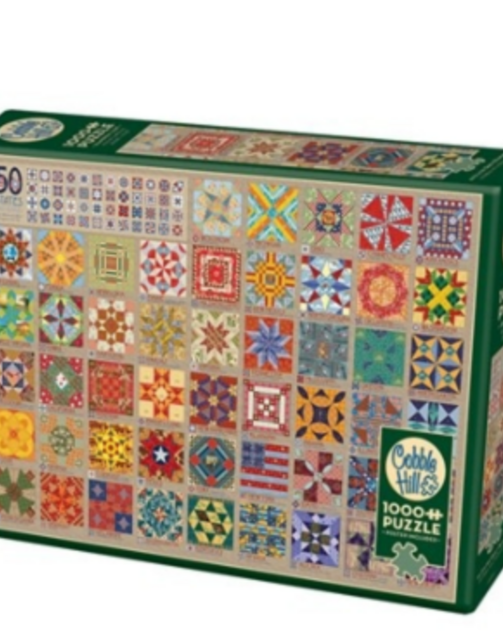 Cobble Hill 50 States Quilt Blocks 1000pc