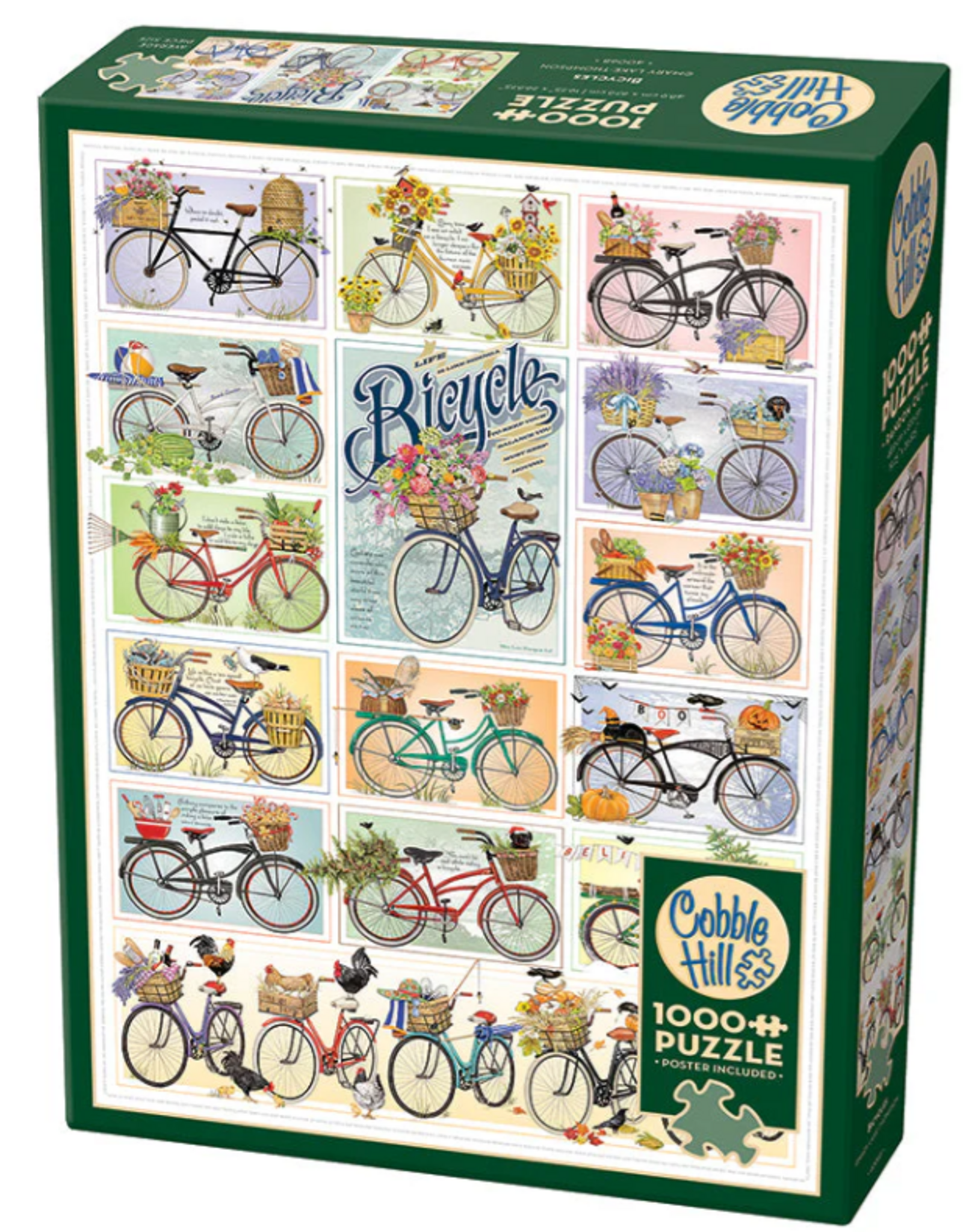 Cobble Hill Bicycles 1000pc