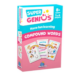 Blue Orange Super Genius Compound Words