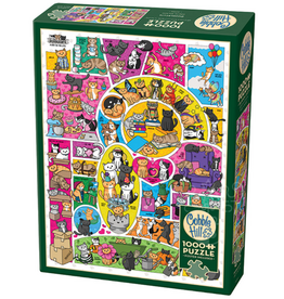 Cobble Hill Doodlecats 1000pc