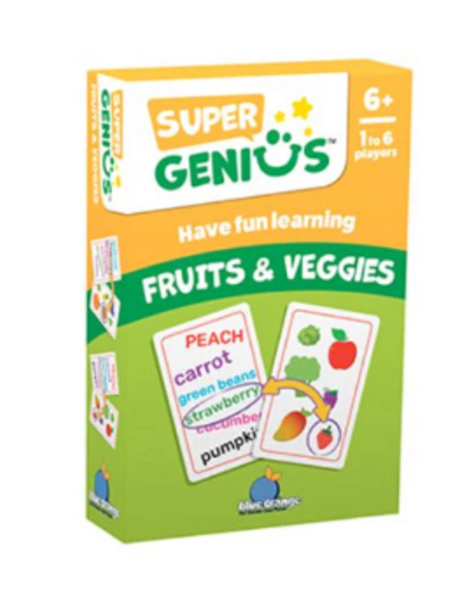 Blue Orange Super Genius Fruits & Veggies