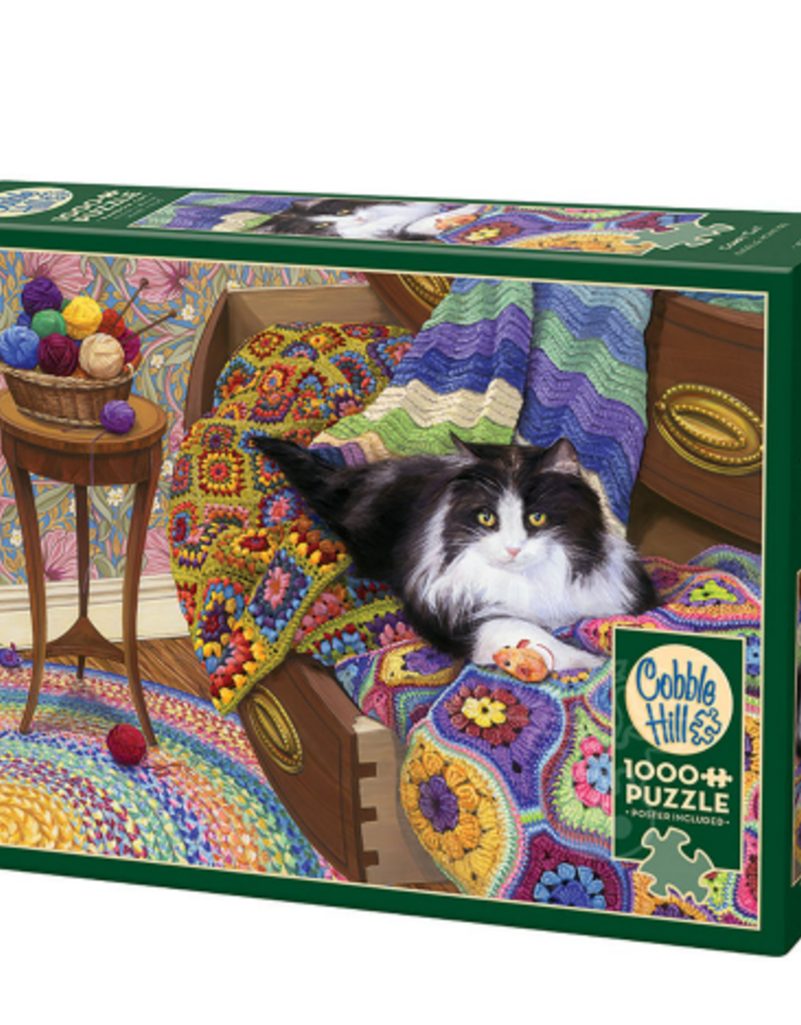 Cobble Hill Comfy Cat 1000pc