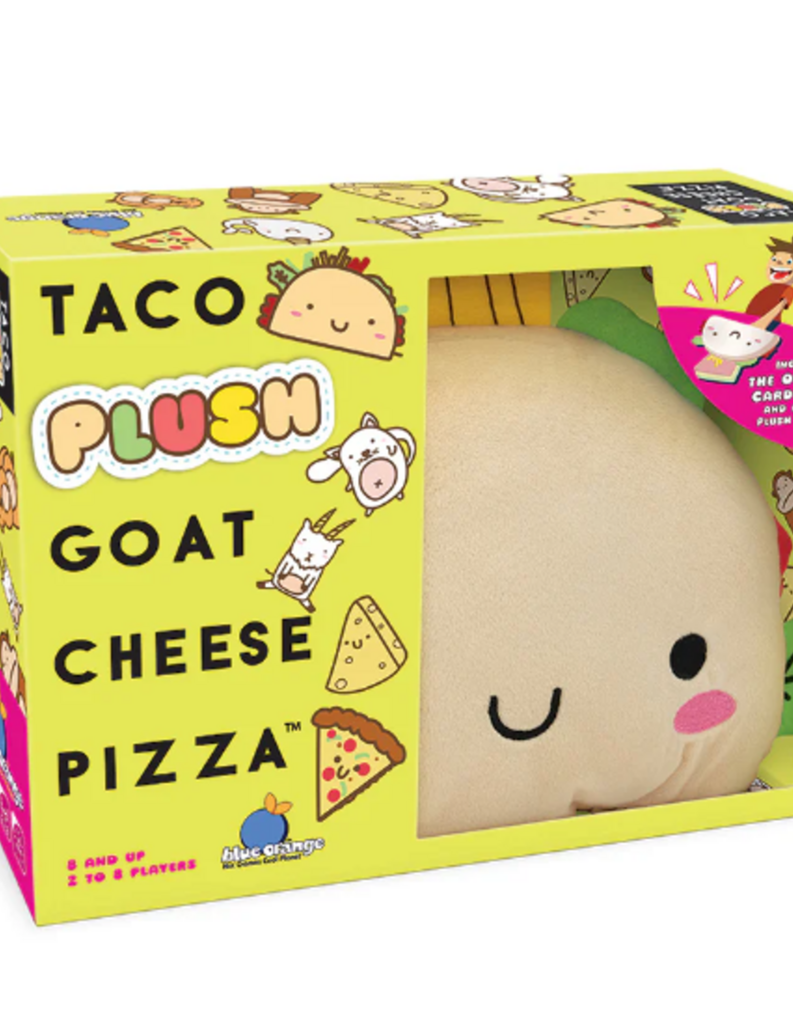 Blue Orange Taco Plush Goat Cheese Pizza