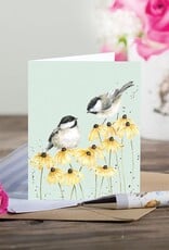 Wrendale Design Cards-My Sweet Chickadee Gift Card Enclosure