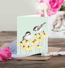 Wrendale Design Card - My Sweet Chickadee Gift Enclosure Card