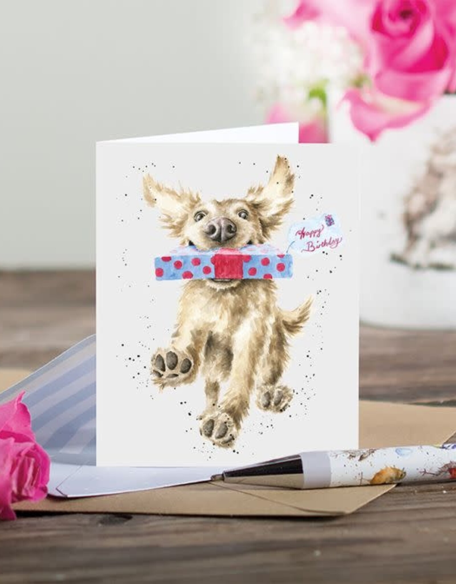 Wrendale Design Card - Special Delivery Gift Card Enclosure
